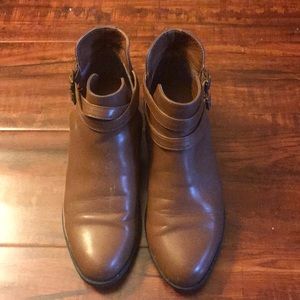Cognac Forever 21 Boots